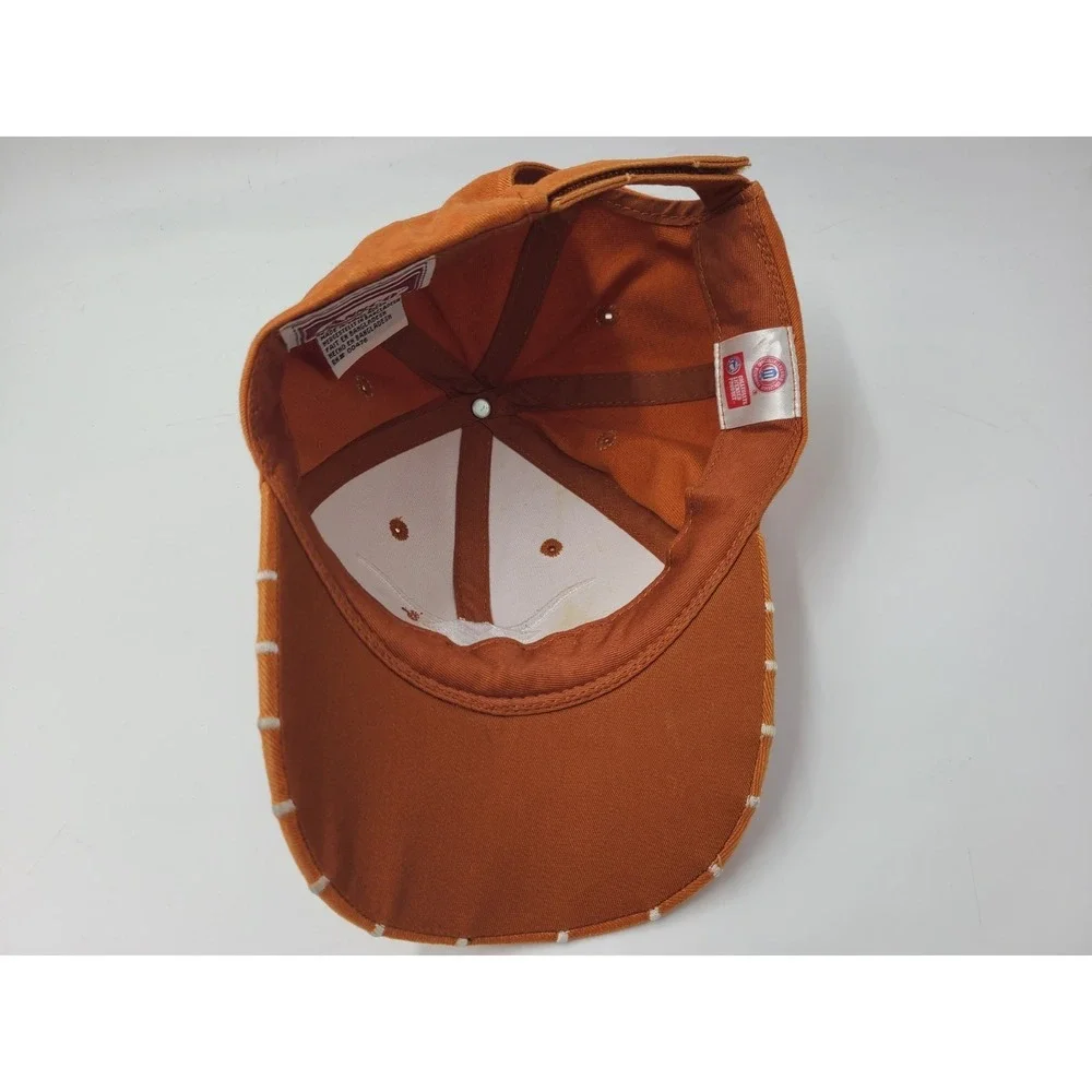 Vintage Youth University of Texas Longhorns Annco Adjustable Hat Cap NCAA Orange